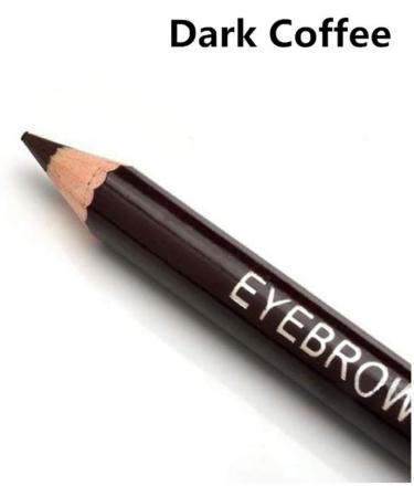 1pc Waterproof Eyebrow Pencil Double Sided Eyebrow Pencil With Brush Leopard Eyebrow Pen Smudge-proof Eye Makeup Comestic For Girl (3 Dark Brown) - Buy Online on GoSupps.com