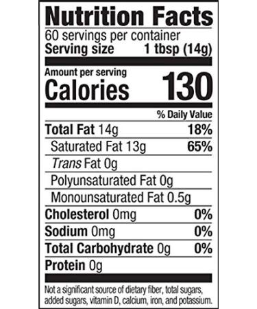Happy Belly Organic Virgin Coconut Oil 30 fl oz - Amazon Brand - Buy Online on GoSupps.com