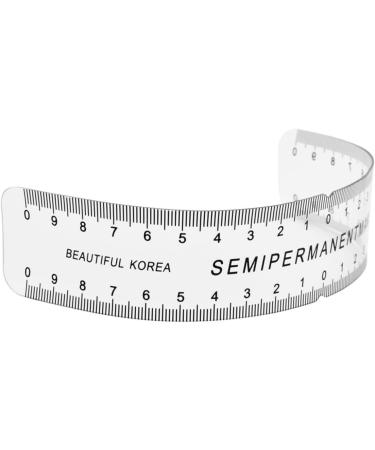 Healeved 4 Pcs Eyebrow Shaper Ruler Pen Brow Mapping Tool Eyebrow Shaping Tool Reusable Eyebrow Ruler Measure mediumx4pcs Blackx4pcs - Buy Online on GoSupps.com