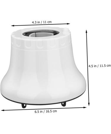 FOMIYES Curly Hair Tools Hair Roller Curlers Hair Dryer Nozzle Size 1 White - Buy Online on GoSupps.com