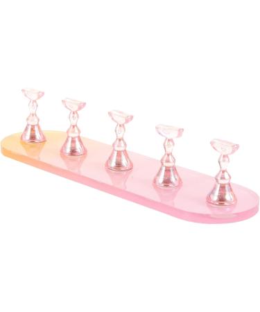 minkissy 3 Sets Nail Practice Holder Training Nail Decorations for Nail Art Decorative Nail Stands Nail Stands for Nail Painting Nail Art Practice Manicure Accessories Plastic Acrylic - Buy Online on GoSupps.com