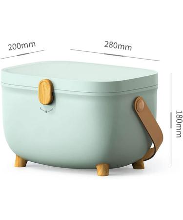 Buy Medicine Storage Box - Double Layer Organizer with 360 Rotation Lock - Green First Aid Kit - Buy Online on GoSupps.com