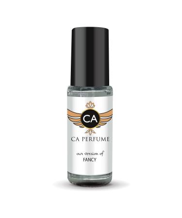 CA Perfume Impression of Jessica Fancy For Women Replica Fragrance Body Oil Dupes Alcohol-Free Essential Aromatherapy Sample Travel Size Concentrated Long Lasting Attar Roll-On 0.14 Fl Oz/4ml-X1