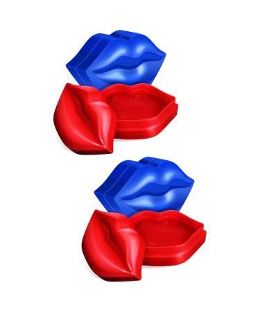 Gatuida 4 Boxes Lip Mask Lip Care Accessories Lip Skin Mask Lip Care Cosmetic Hydrating Lip Plumper Mask Collagen Mask Lip Gel Pads Grooming Tool Glycerin Patch Moisturizing