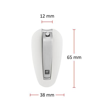 Premium ZWILLING Ergonomic Nail Clippers | Stainless Steel with Collecting Container | 65mm - Soft Grip for Easy Use - International Shipping Available - Buy Online on GoSupps.com