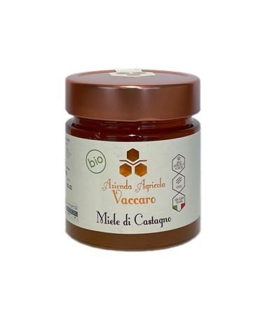 Apiculture - Miel de Ch taignier 300g | Go t Fort et Authentique | Riche en Sels Min raux | Haute Qualit Artisanale Italienne de Basilicate | Id al avec Fromages | Made in Italy