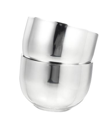 Frcolor 2st shaving soap peel Razor shaving for men shaving shell for men foam pearls rustproof sparkling shell strawberry clips man stainless steel brush holder simple