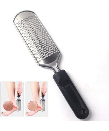 JTLB Foot Callus Remover - Stainless Steel Scrubber Tool for Home Use | Black Large Hole Smoothing Tool - Buy Online on GoSupps.com