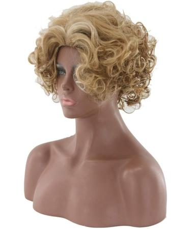Buy GCX Wig - High Temperature Fiber Fashion Pop Wig 28cm - Stunning Gold Hairpiece for Comfortable Style - Buy Online on GoSupps.com