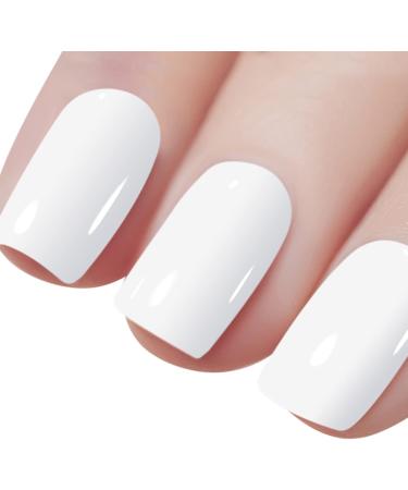 Vishine Gel Nail Polish Set - 4 Colors Sky Blue Collection Spring Summer White Baby Blue Sapphire Blue Nail Gel Nail Art Long-lasting Salon DIY Manicure 8ml C022 Set C022 - Buy Online on GoSupps.com