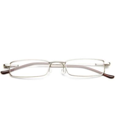 Lergo Unisex Reading Glasses with Tube Case - Stylish Metal Frames +1.5 to +4.0 in Black - Buy Online on GoSupps.com