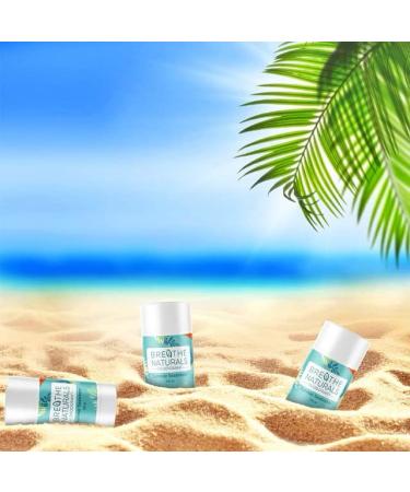 Breathe Naturals Summer Seabreeze Natural Deodorant | 24-Hour Odor Protection | Aluminum-Free for Women, Men, and Kids | Safe for Sensitive Skin - Buy Online on GoSupps.com