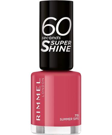 Rimmel 60Sec N/Polish Summer Sips 715 Summer Sips 715 8 ml (Pack of 1) - Buy Online on GoSupps.com