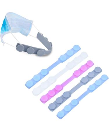 FARUTA 10pcs Mask Rope Hooks - Adjustable Non-Slip Ear Buckles for Masks | Ear Wear Type Extension - Buy Online on GoSupps.com