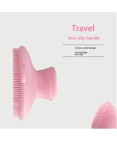 Hand-held Facial Tool | Super Soft Exfoliating Brush for Deep Cleansing & Acne Care - 6.7cm Black - Buy Online on GoSupps.com