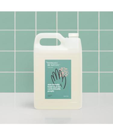 EVOLVED BY NATURE Liquid Hand Soap Refill  Rosemary Lemon Essential Oils  Moisturizing Naturally Derived Ingredients Biodegradable Hand Wash  Gallon (128 oz) 128 Fl Oz - Buy Online on GoSupps.com