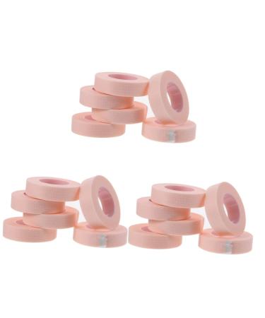 FRCOLOR 18 Rolls Eyelash Tape Lash Tape for Eyelash Extension Beauty Eyelash Tapes Lash Extension Tapes Green Tape Eyelash Patches Tape Eyelash Adhesive Eyelash Tapes 5X5cmx3pcs Pinkx3pcs