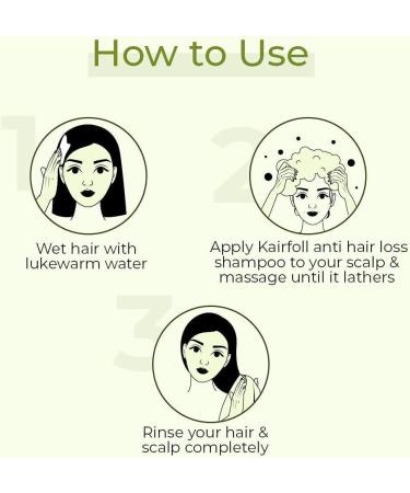  QURA QURA Kairfol Anti-Hair Loss Shampoo | Anti-Hair Loss Shampoo | Anti-Hair Loss Shampoo for Men and Women | Scalp Shampoo 200 ml - Buy Online on GoSupps.com