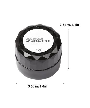 Brushes Nail Rhinestone Glue Press On Nails Tips Solid Patch Gel Glue Manicure Gel Glue 10G - Buy Online on GoSupps.com