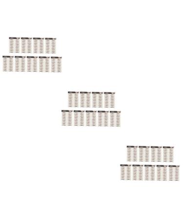 FRCOLOR 27 Sheets Waterproof Eyebrow Stickers 3d Stickers Eyebrow Stencil Stickers Temporary Brow Tattoos 6d