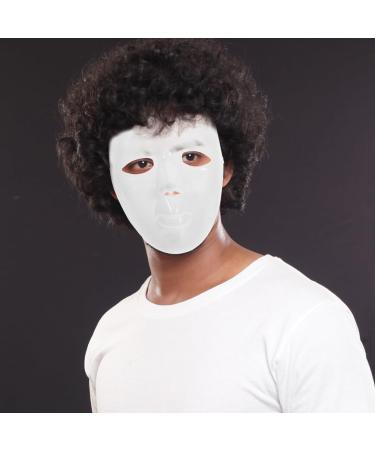 Luxshiny DIY Full Face Mask - 2 Pack Paintable Papier M ch Masquerade & Cosplay Masks for Mardi Gras Parties | Craft Your Own Unique Costumes - Buy Online on GoSupps.com