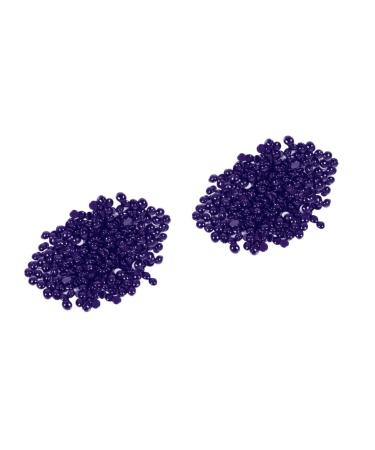 Minkissy 2-St Painless Hair Removal Wax Beans - Pearl Wax Kit for At-Home Depilation - Violet Hot Wax Medium 2pcs - Buy Online on GoSupps.com