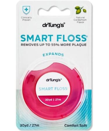 Dr. Tung's Smart Floss - Natural Cardamom Flavor, 30 yd | Eco-Friendly Dental Care - Buy Online on GoSupps.com