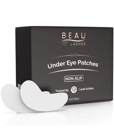 100 Pairs Under Eye Pads for Lash Extensions - Lint Free Hydrogel Eye Patches with Vitamin C & Moisturizing Aloe Vera for Eyelash Extension & Lash Lift - Professional Esthetician Gel Undereye Eyepads