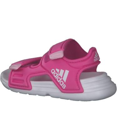 adidas Kids Altaswim Beach & Pool Shoes - 6 UK Child - Lucid Fuchsia/White/Pink - Buy Online on GoSupps.com