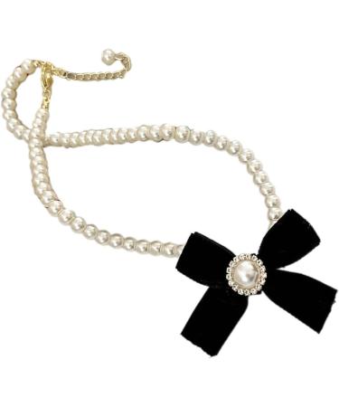 Vsilay Lianxue Elegant Bowknot Pendant Necklace - Long-lasting Imitation Pearls for Fashion Outfits - International Shipping Available - Buy Online on GoSupps.com