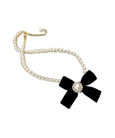 Oralgos fashionable necklace with loop trailer elegant necklace imitation pearls and pearls perfect gift for fashionable lovers imitation pearls
