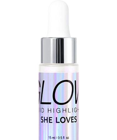 Liquid Highlighter Makeup Cheekbone Body White - Buy Online on GoSupps.com