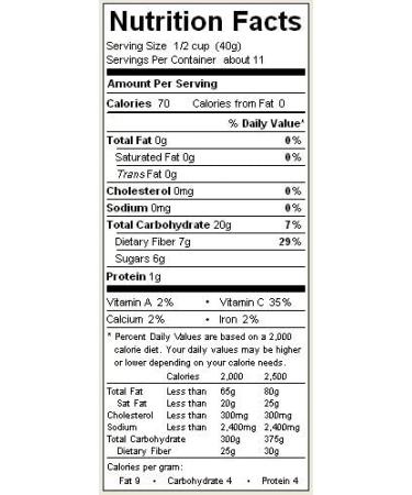 Cherry Bay Orchards Unsweetened 1 lb. Dried Cranberries - Gluten Free, Non GMO, All Natural Ingredients - Buy Online on GoSupps.com