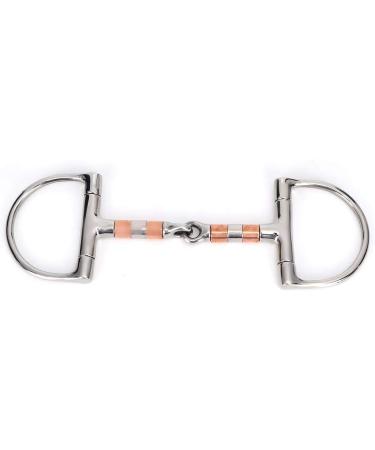 Snaffle Bit Stainless Steel Bit Snaffle Horse Tool All Purpose Ring Snaffle Bit Mouth with Copper Amp SS Rollers - Buy Online on GoSupps.com