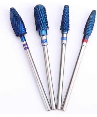 Beavorty Nail Grinding Head Pedicure Drill bits Acrylic Nail Drill bits Nail Drill Accessories Cuticle Nail Drill bits Manicure Grinding Tool Nail Art Drill bits Electric Tool Diamond Gel - Buy Online on GoSupps.com