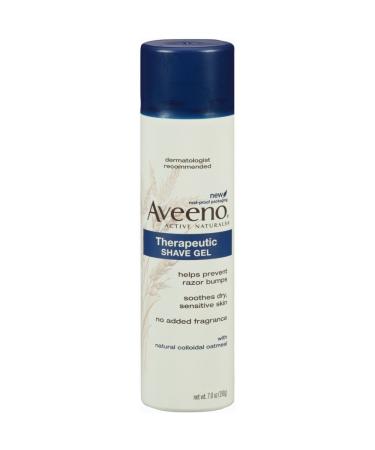 AVEENO Therapeutic Shave Gel 7 oz (7 Pack)