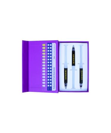 Billion Dollar Smile LED Teeth Whitening Kit - Ultimate Purple Pap Peroxide Free Teeth Whitening Solution - Fast Results Up to 10 Shades Lighter (Top Up Gel - 3X 3ml)