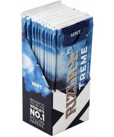 Rizla Fresh Mint Flavour Cards - 25 Count Box for Infusions - Buy Online on GoSupps.com