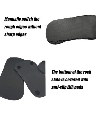 Tfwadmx Reptile Basking Platform Tortoise Rock Plate Feeding Food Bowl Dish Feeding Slate Turtle Bathing Resting Platform for Lizard Gecko Bearded Dragon Chameleon Snake Frog 11''x5.5'' natural - Buy Online on GoSupps.com