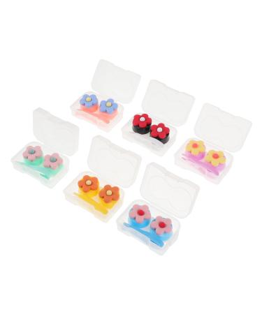 Clispeed 6st care box container for contact lenses Contact lens holder contact lens tank contact lenses case travel accessories waterproof lens box travel supply mini