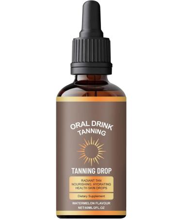 Self-Tanning Drops | Face Tanner 60ml | Tanning Drops for Face and Legs Home Outdoor Travel Beach - Buy Online on GoSupps.com