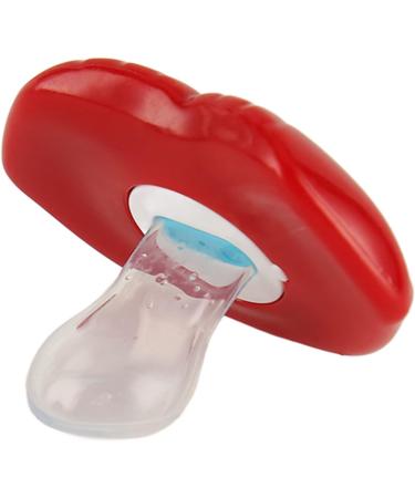 Funny Lip Pacifier | Natural Rubber & Soft Silicone | Washable Toddler Soothe & Gum Relief - Buy Online on GoSupps.com