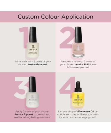 Jessica Custom Colour Nail Polish Razzleberry 14.8ml - Buy Online on GoSupps.com