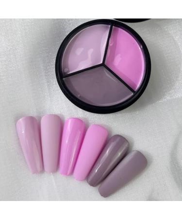 Summer Macaron Solid Cream Gel Nail Polish Palette for Nail Art Design Japanese No Flowing Soak Off UV LED Mud Gel Varnish - (Color: 5gx3Colors-Set28)
