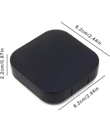 JTKREW Portable Contact Lens Case Travel Set with Mirror for Hygiene & Daily Use | Perfect for Travel & Work - Buy Online on GoSupps.com