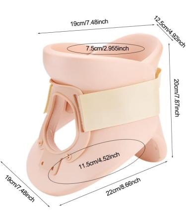 SSDDLZEQ Neck Support Cervical Collar | Polymer Foam Neck Traction & Massage for Men & Women | Ideal for Sleep | 16cm Size - Buy Online on GoSupps.com