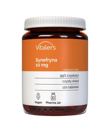 Vitaler's Vitaler's Synephrine 10 mg - 120 tablets vegan 4-month supply preservative-free pure composition