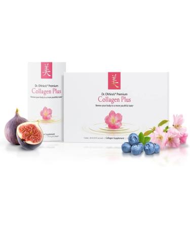 Dr. Ohhira's Premium Collagen Plus. A Liquid Easily mixable Collagen Supplement with 7 750 mg of Marine Collagen Peptides Plus Cherry Blossom Extract and a Plant-Based Probiotic Concentrate 5 Pack 20 ml (Pack of 5) - Buy Online on GoSupps.com