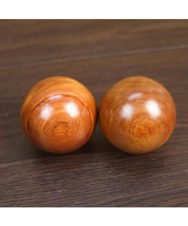 Healeved 6-Pack Baoding Balls - Chinese Health & Massage Therapy Balls for Hand Fitness | Mahogany & Bamboo Traditional Massage Rollers - Buy Online on GoSupps.com