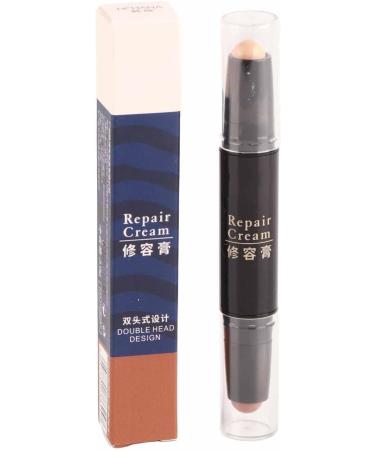 Double Ended Waterproof Brightener Highlighter Makeup Contouring Stick Easy Makeup for an Attractive Look Waterproof and Long Lasting Deepens Facial Outline Double Ended - Buy Online on GoSupps.com